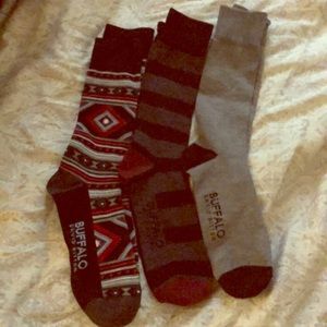 DAVID BITTON BUFFALO Dress socks (3 pairs)